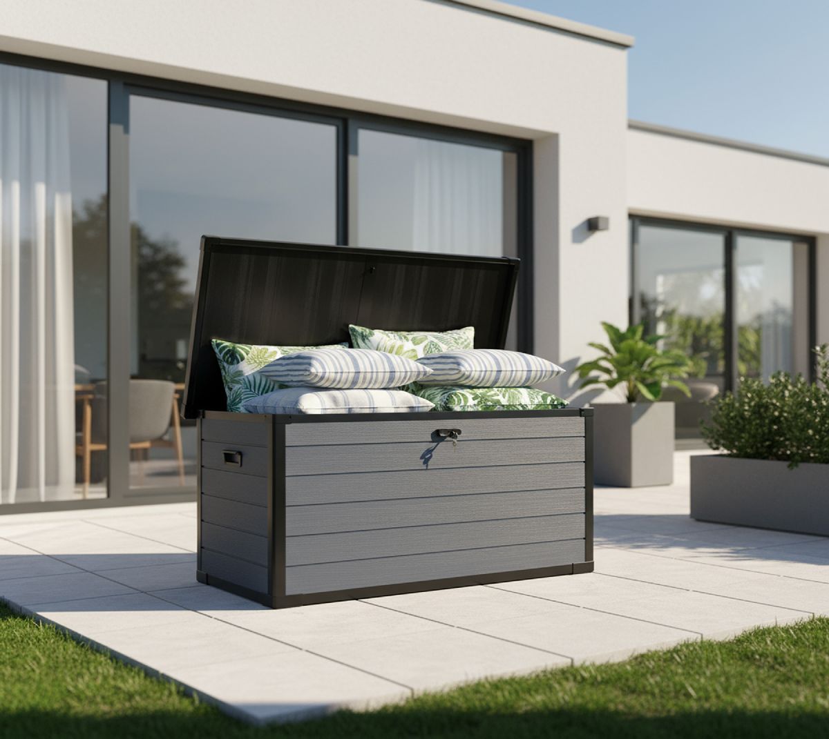 Westmann Kunststoff Gartenbox XXL Silva 570L