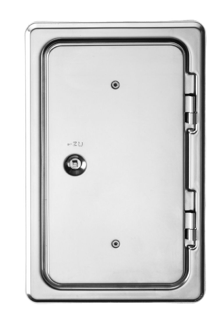 Upmann Kamintür K14/4 V2A 15 x 30 cm