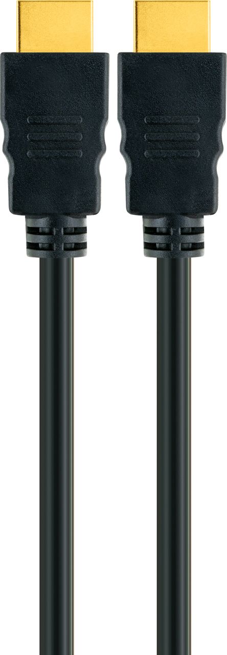 SCHWAIGER High-Speed-HDMI-Kabel mit Ethernet, 5 m, Schwarz